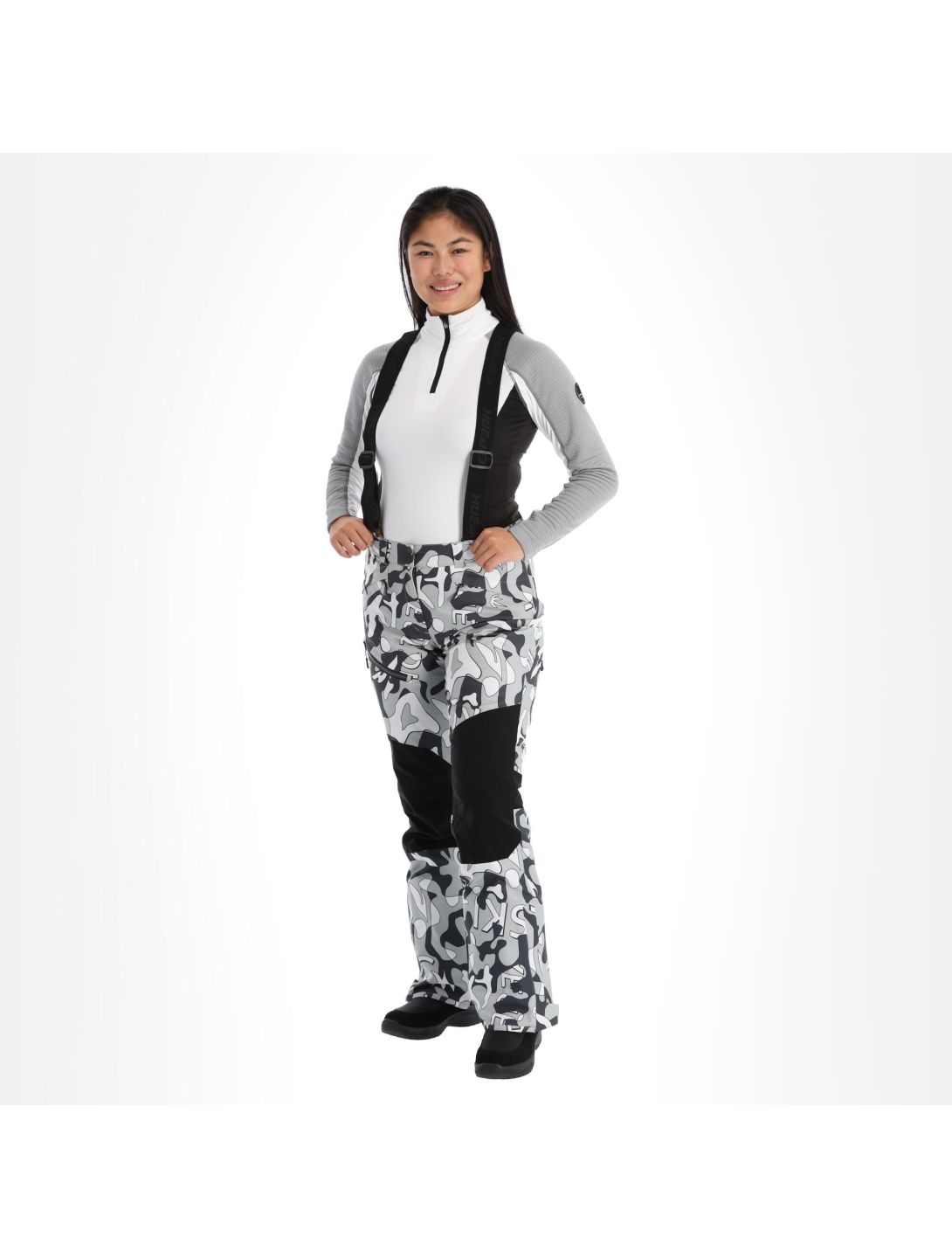 Icepeak, Elmshorn pantalon de ski femmes granite gris 