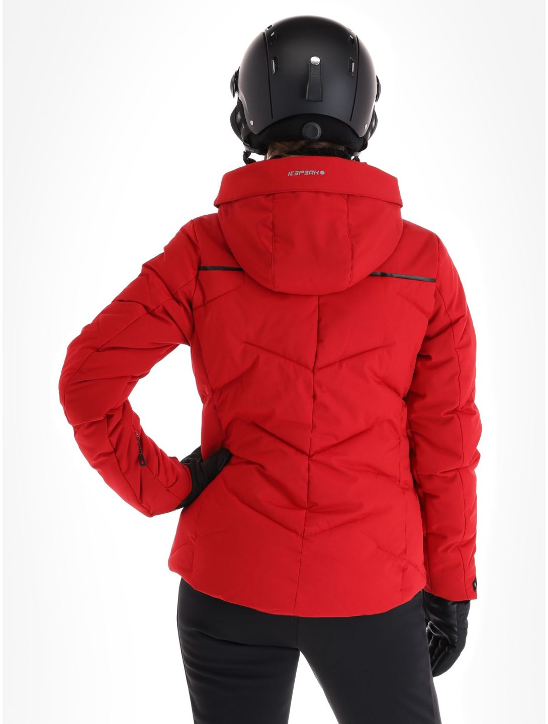 Icepeak, Elsa veste de ski femmes Burgundy bordeaux 