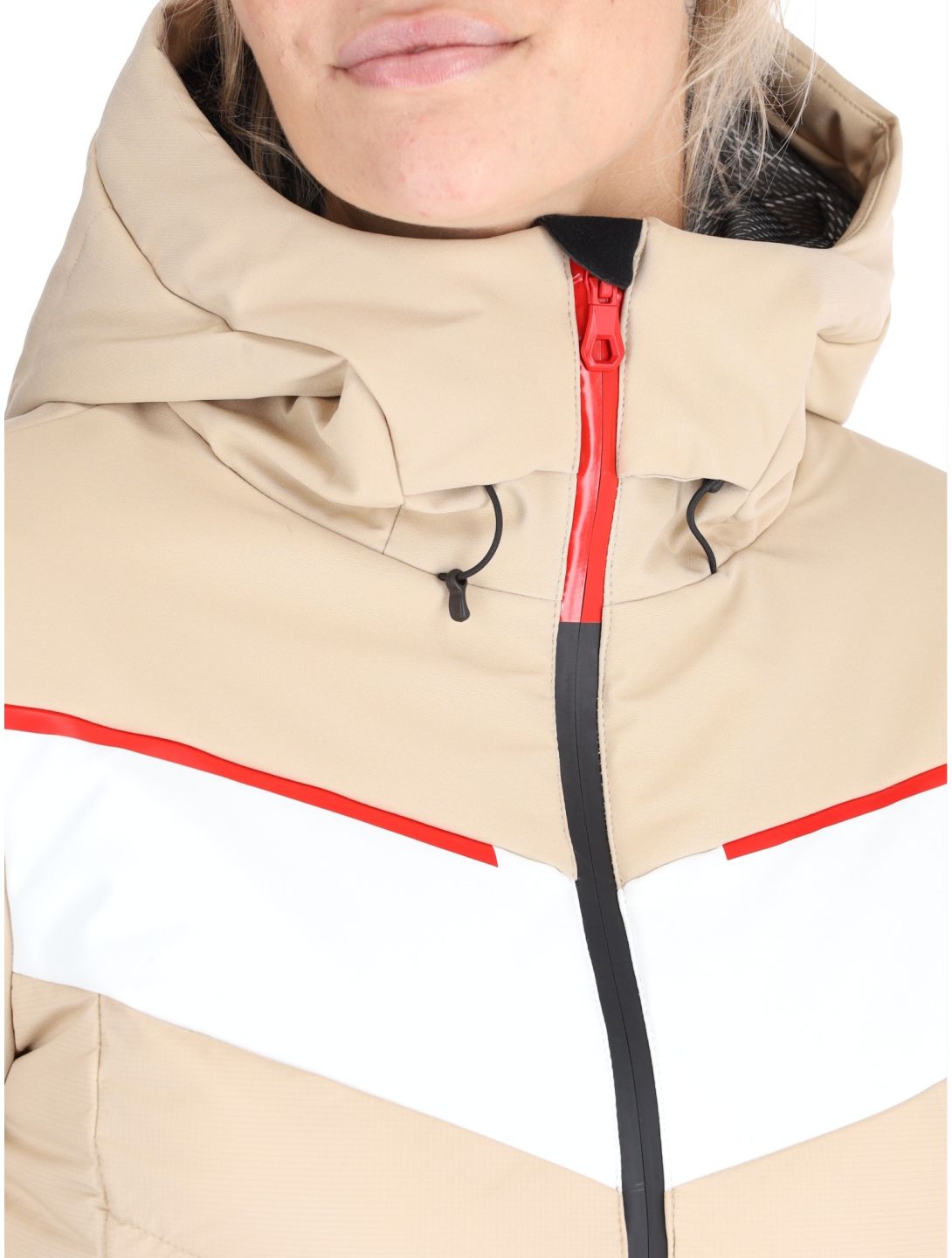 Icepeak, Elsah veste de ski femmes Beige beige 