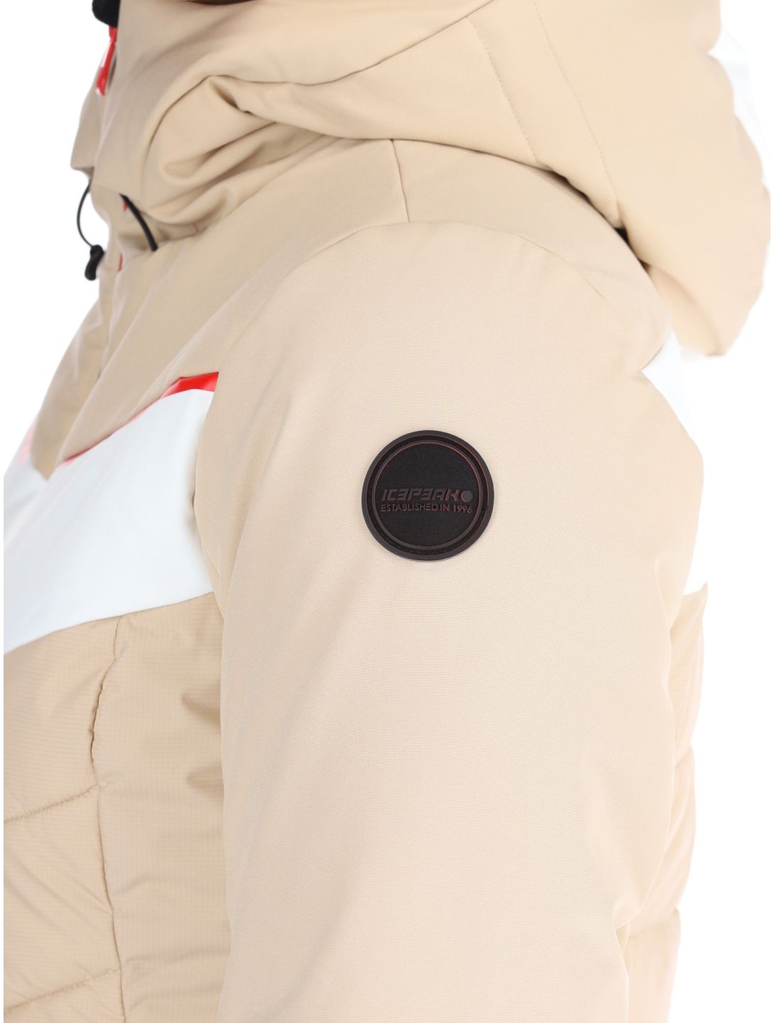 Icepeak, Elsah veste de ski femmes Beige beige 