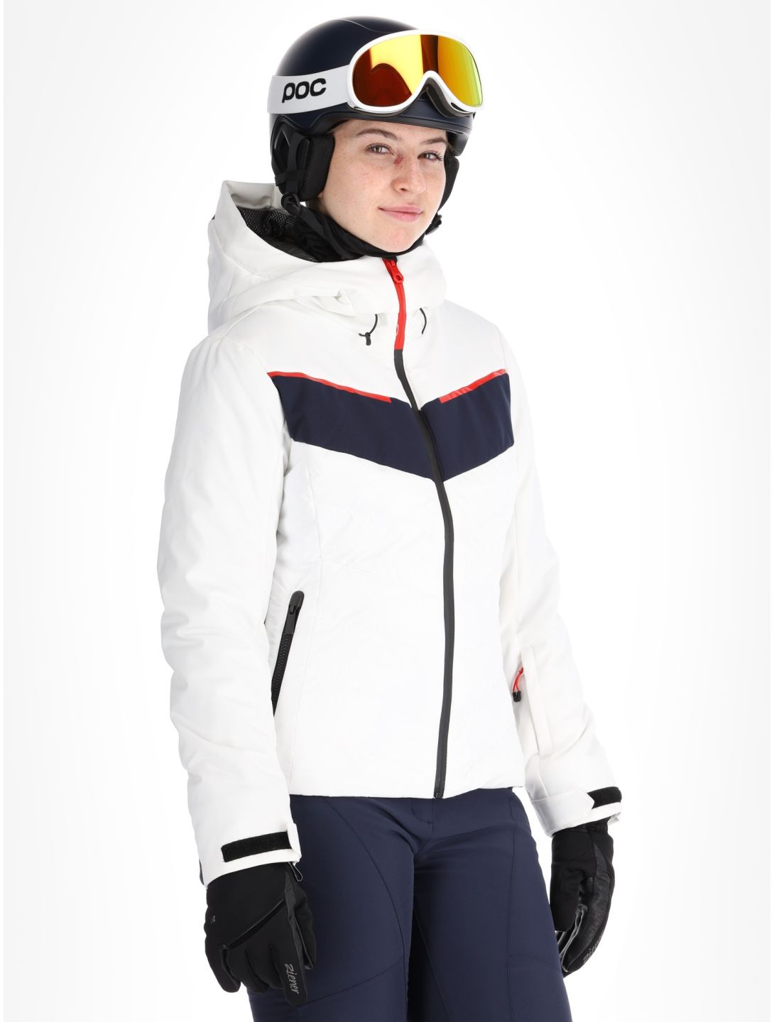 Icepeak, Elsah veste de ski femmes Optic White blanc 