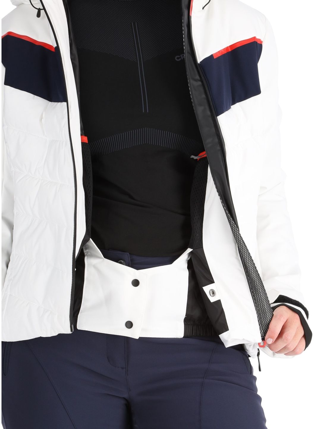 Icepeak, Elsah veste de ski femmes Optic White blanc 