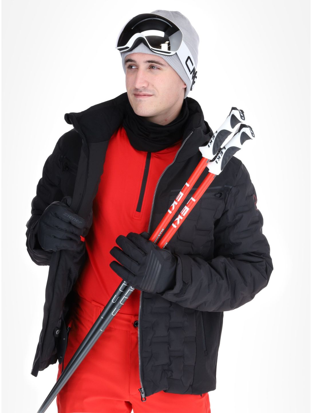 Icepeak, Emmet veste de ski hommes Black noir 