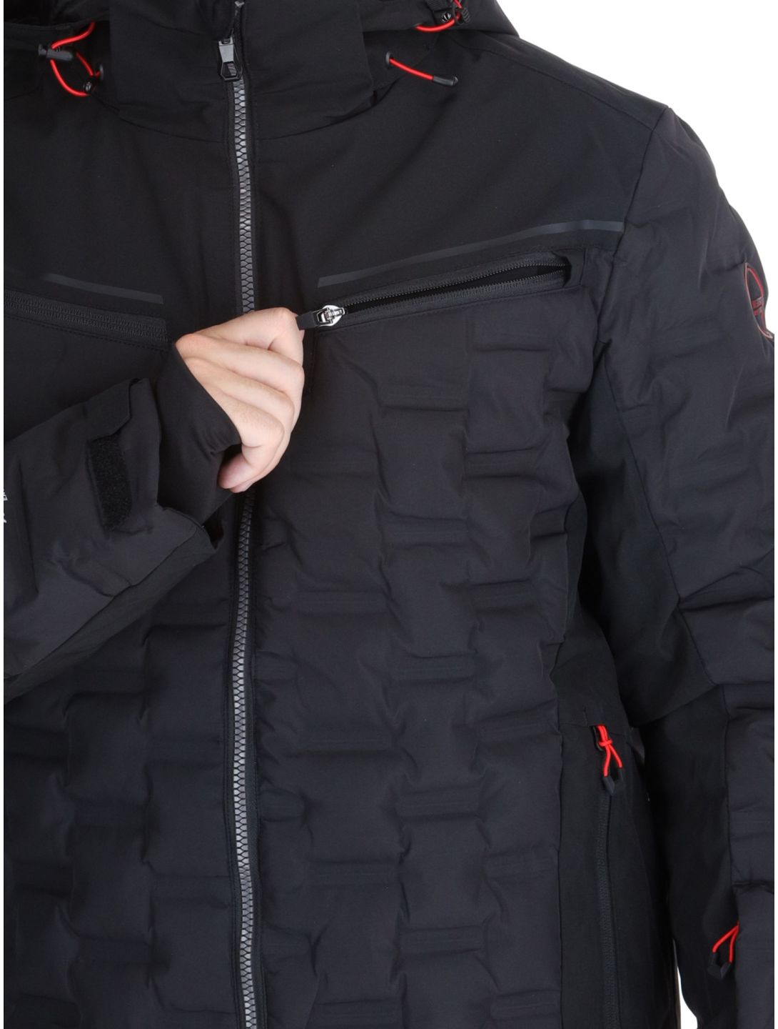 Icepeak, Emmet veste de ski hommes Black noir 