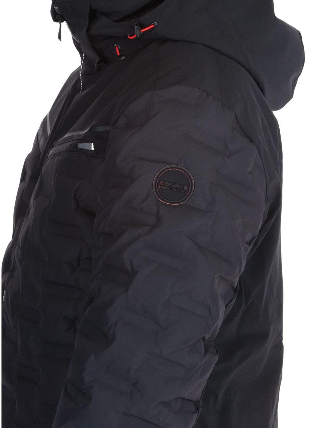 Icepeak, Emmet veste de ski hommes Black noir 