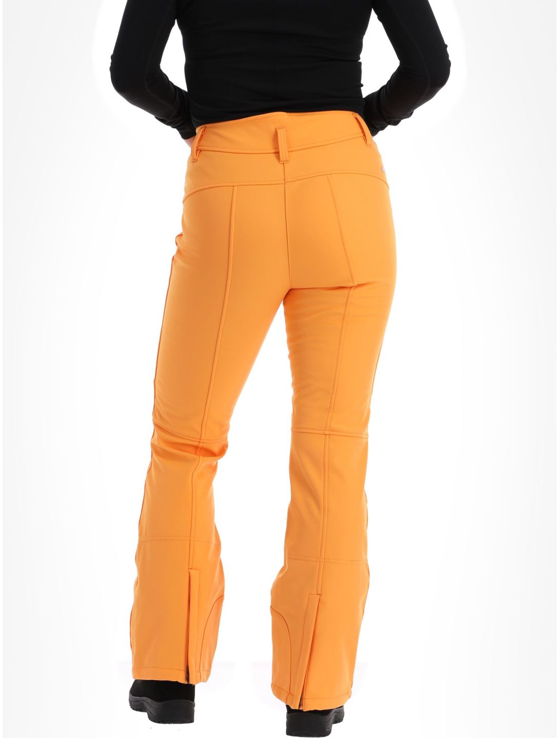 Icepeak, Entiat pantalon de ski en softshell femmes Abricot orange 