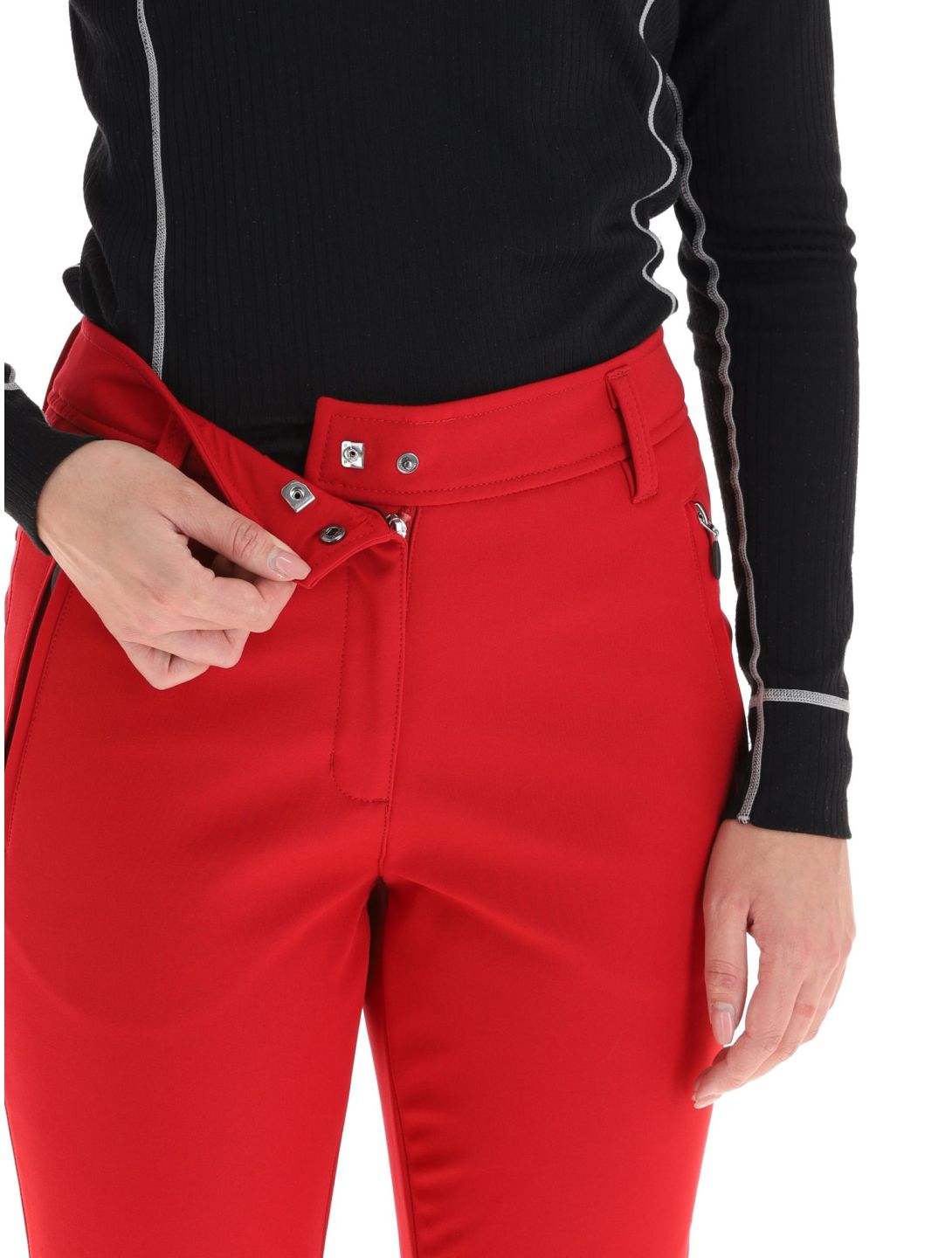 Icepeak, Entiat pantalon de ski en softshell femmes Burgundy bordeaux 