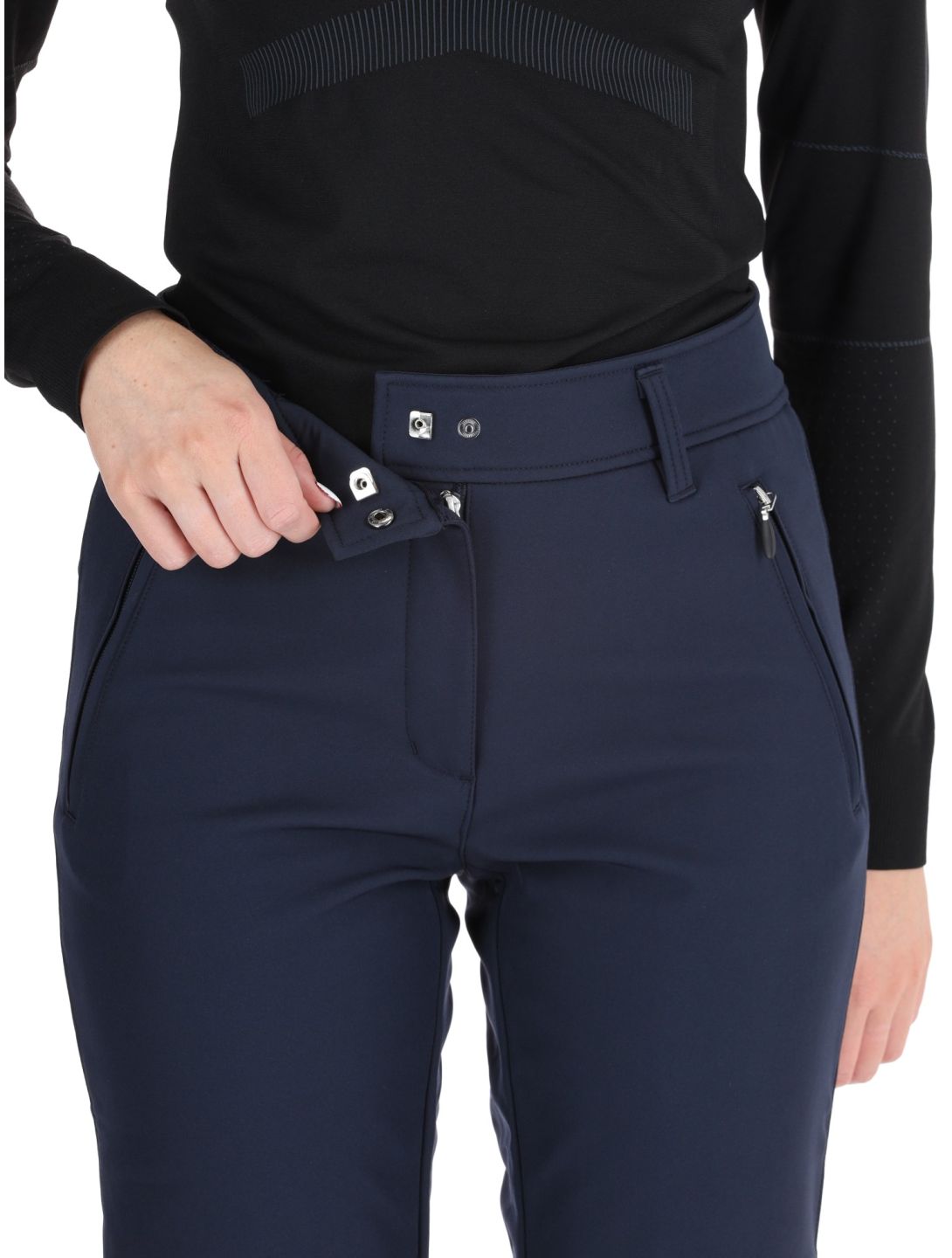 Icepeak, Entiat pantalon de ski en softshell femmes Dark Blue bleu 