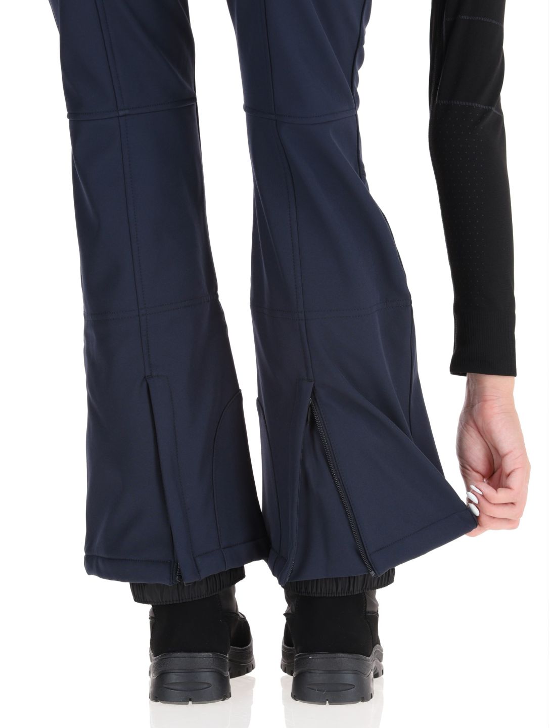 Icepeak, Entiat pantalon de ski en softshell femmes Dark Blue bleu 