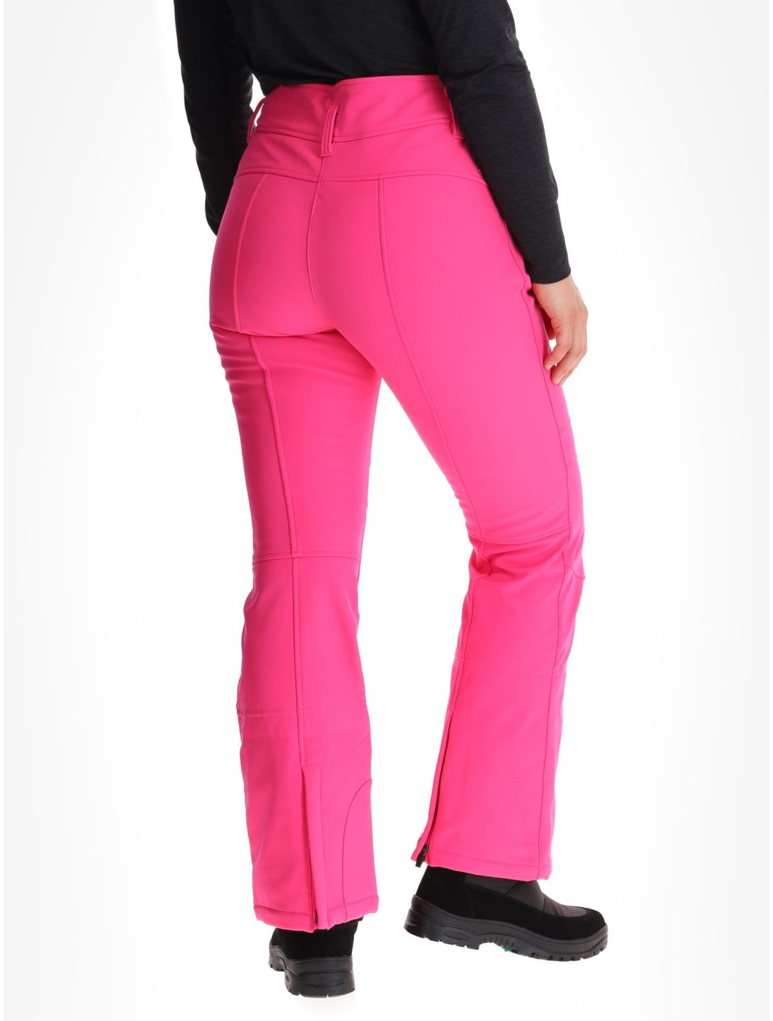 Icepeak, Entiat pantalon de ski en softshell femmes Raspberry rouge 