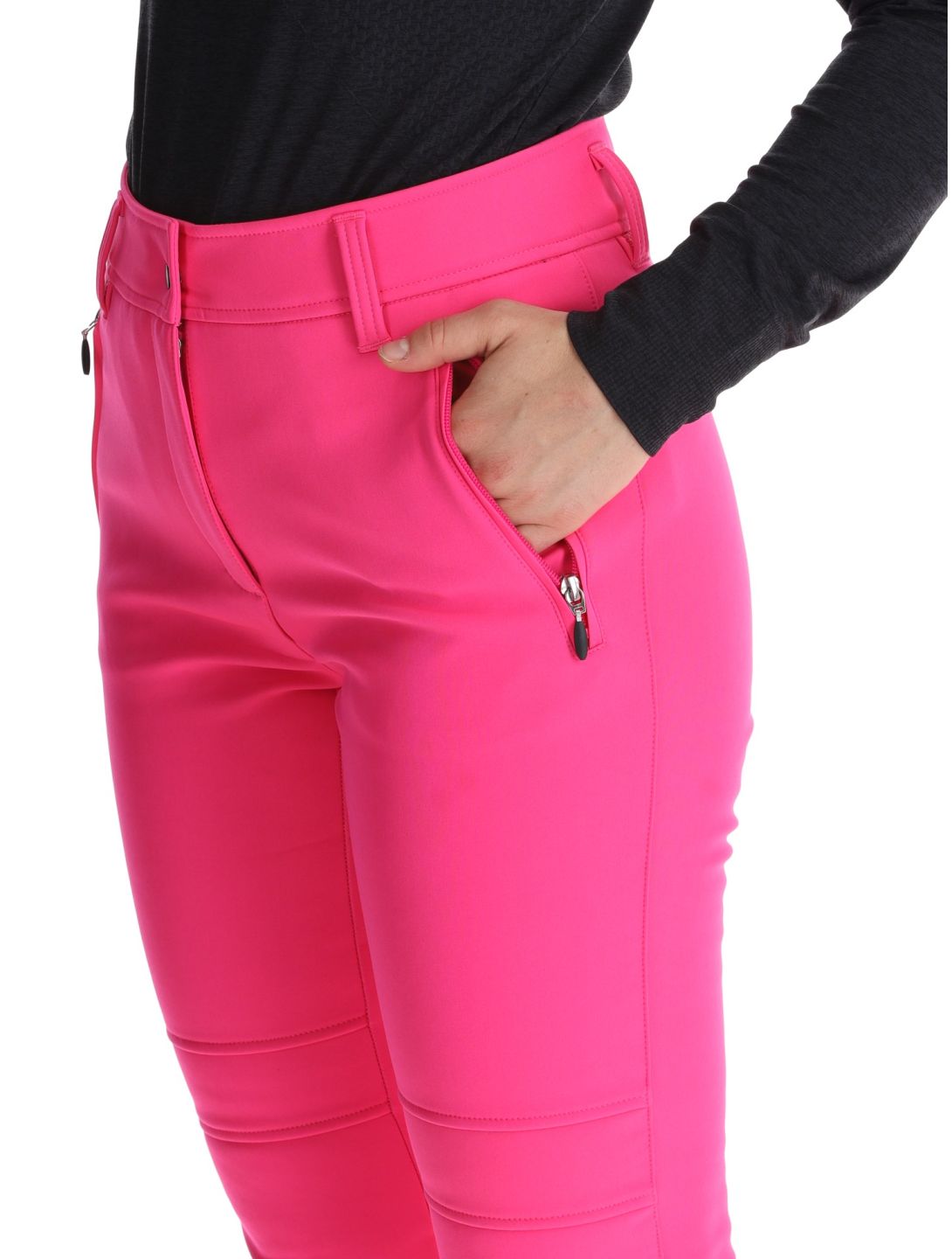 Icepeak, Entiat pantalon de ski en softshell femmes Raspberry rouge 