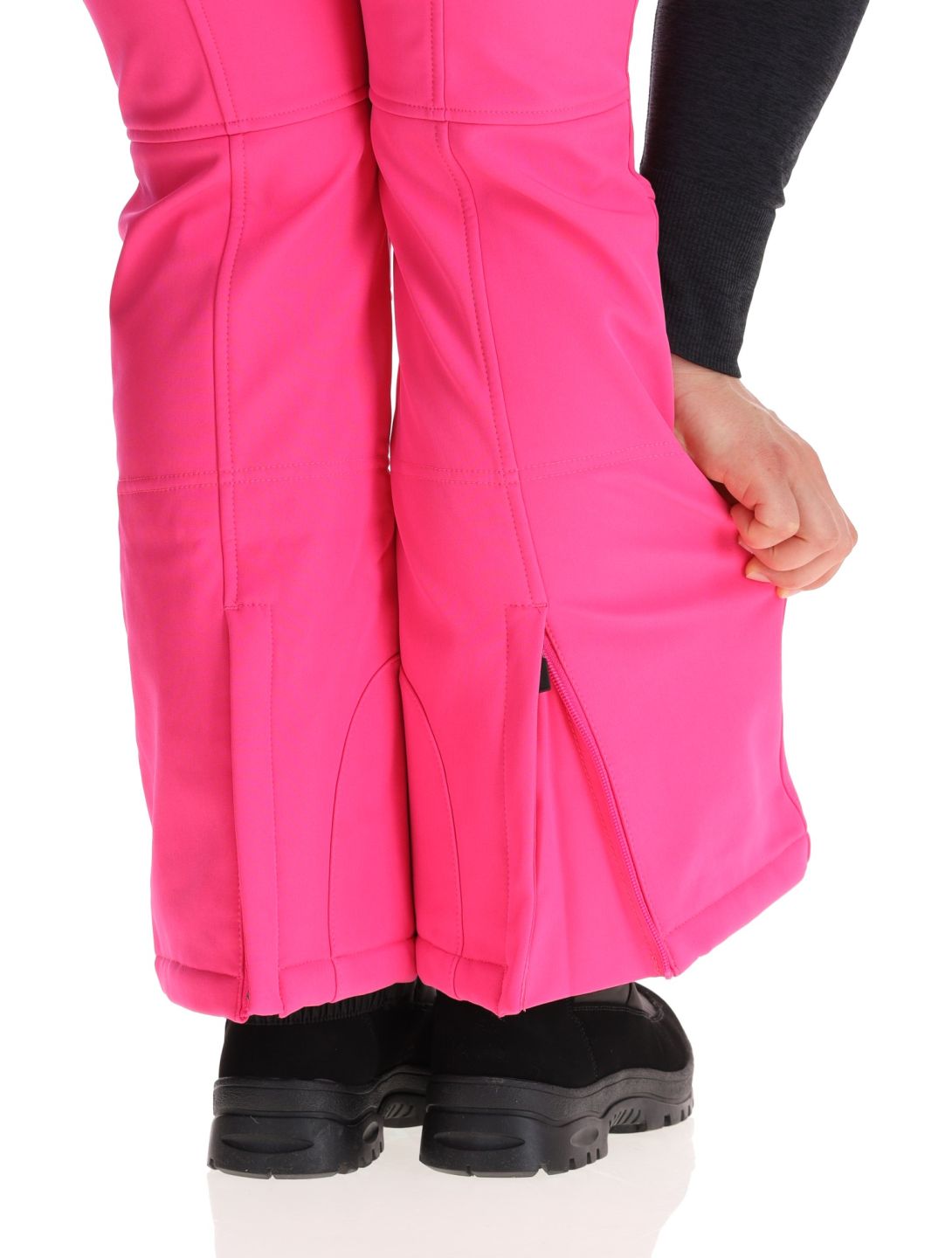 Icepeak, Entiat pantalon de ski en softshell femmes Raspberry rouge 