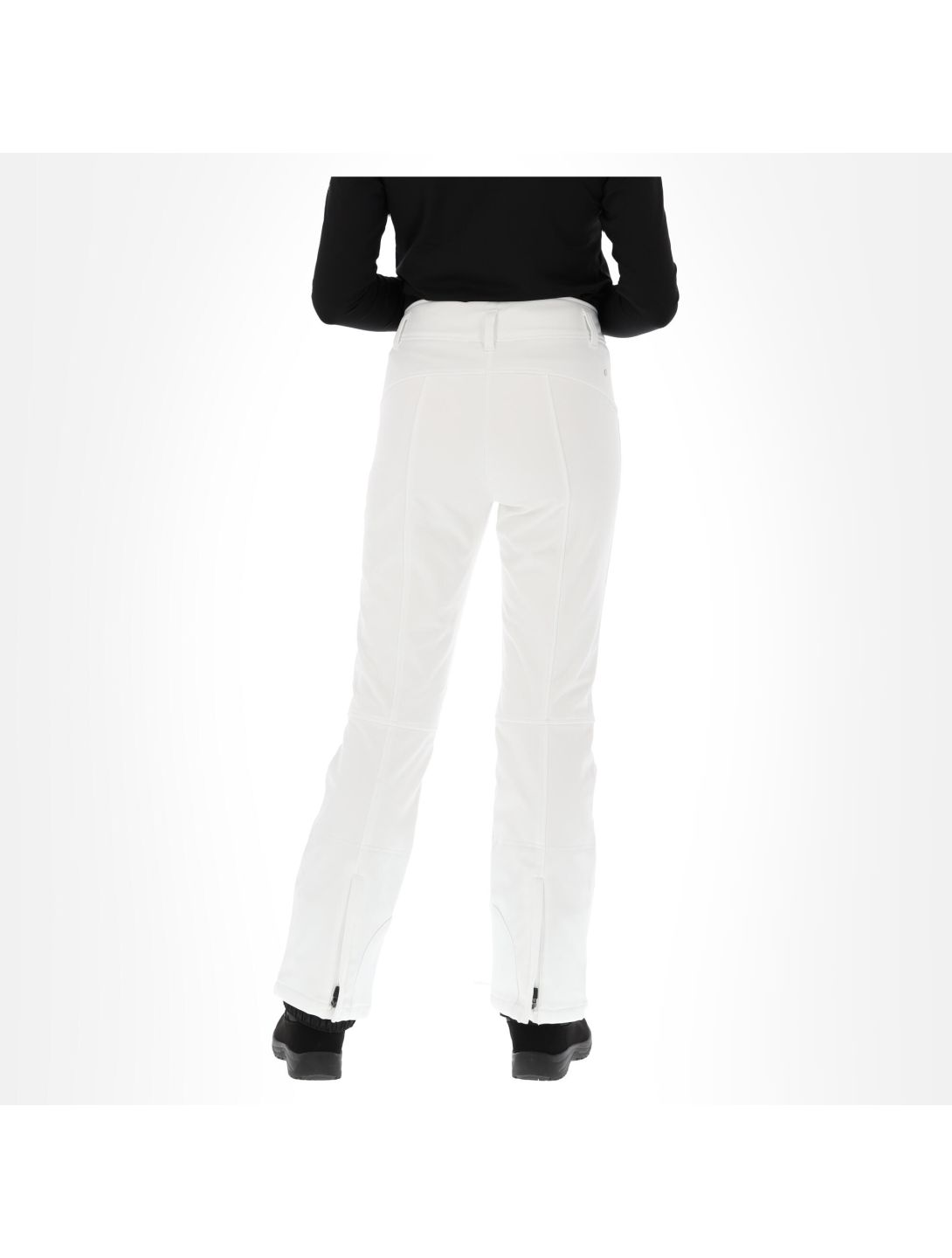 Icepeak, Entiat pantalon de ski en softshell slim fit femmes optical blanc 