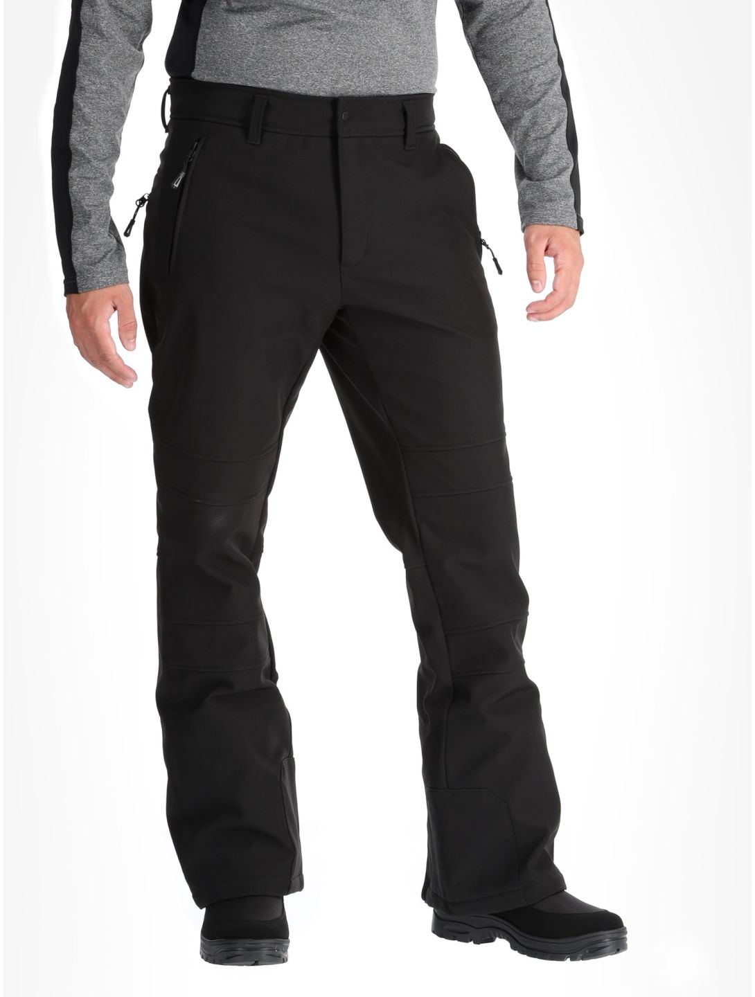 Icepeak, Erding pantalon de ski en softshell hommes Black noir 