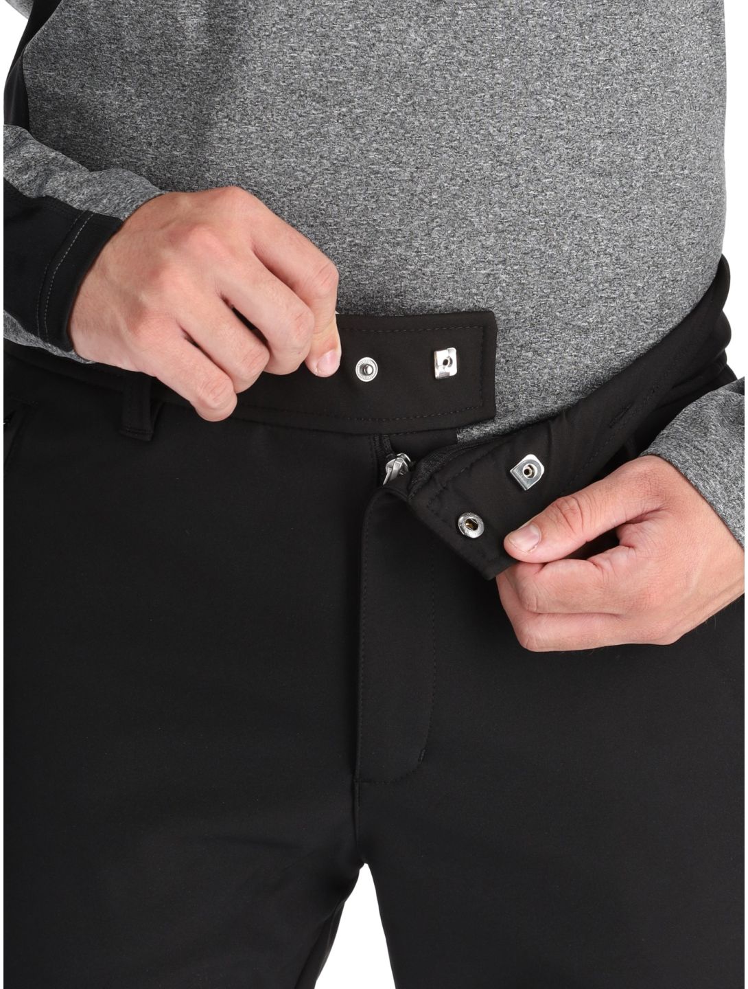 Icepeak, Erding pantalon de ski en softshell hommes Black noir 