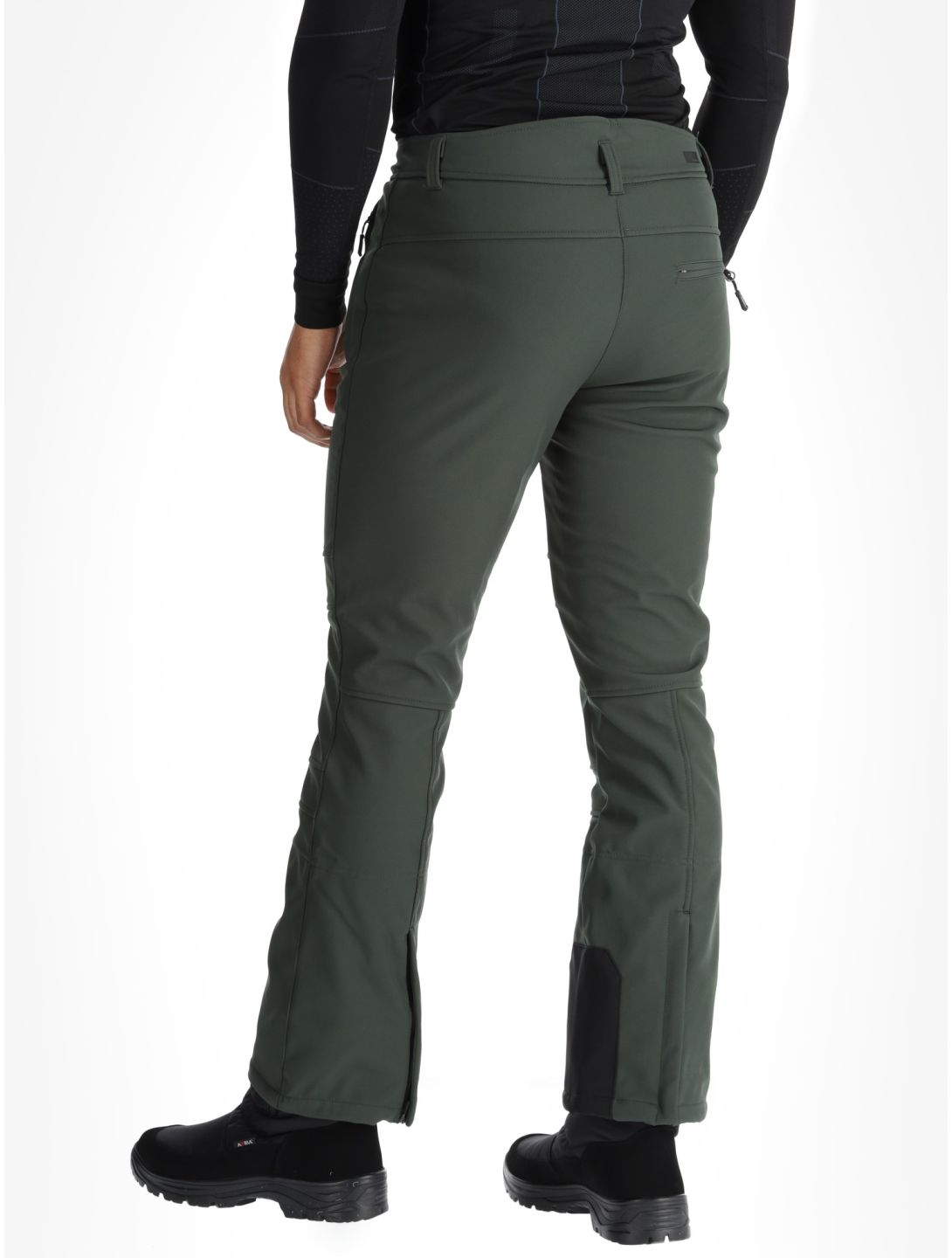 Icepeak, Erding pantalon de ski en softshell hommes Dark Olive vert 