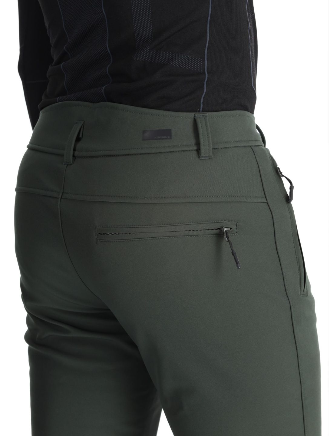 Icepeak, Erding pantalon de ski en softshell hommes Dark Olive vert 