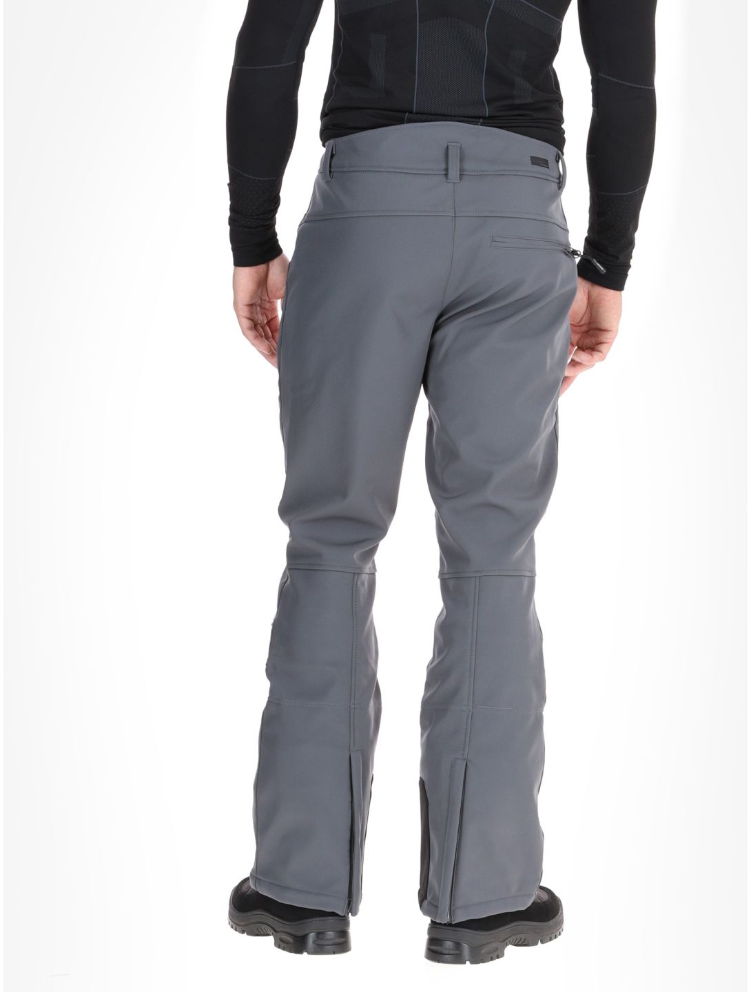 Icepeak, Erding pantalon de ski en softshell hommes Granite gris 