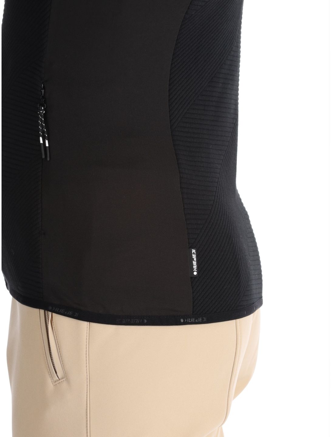 Icepeak, Ettenheim gilet femmes Black noir 