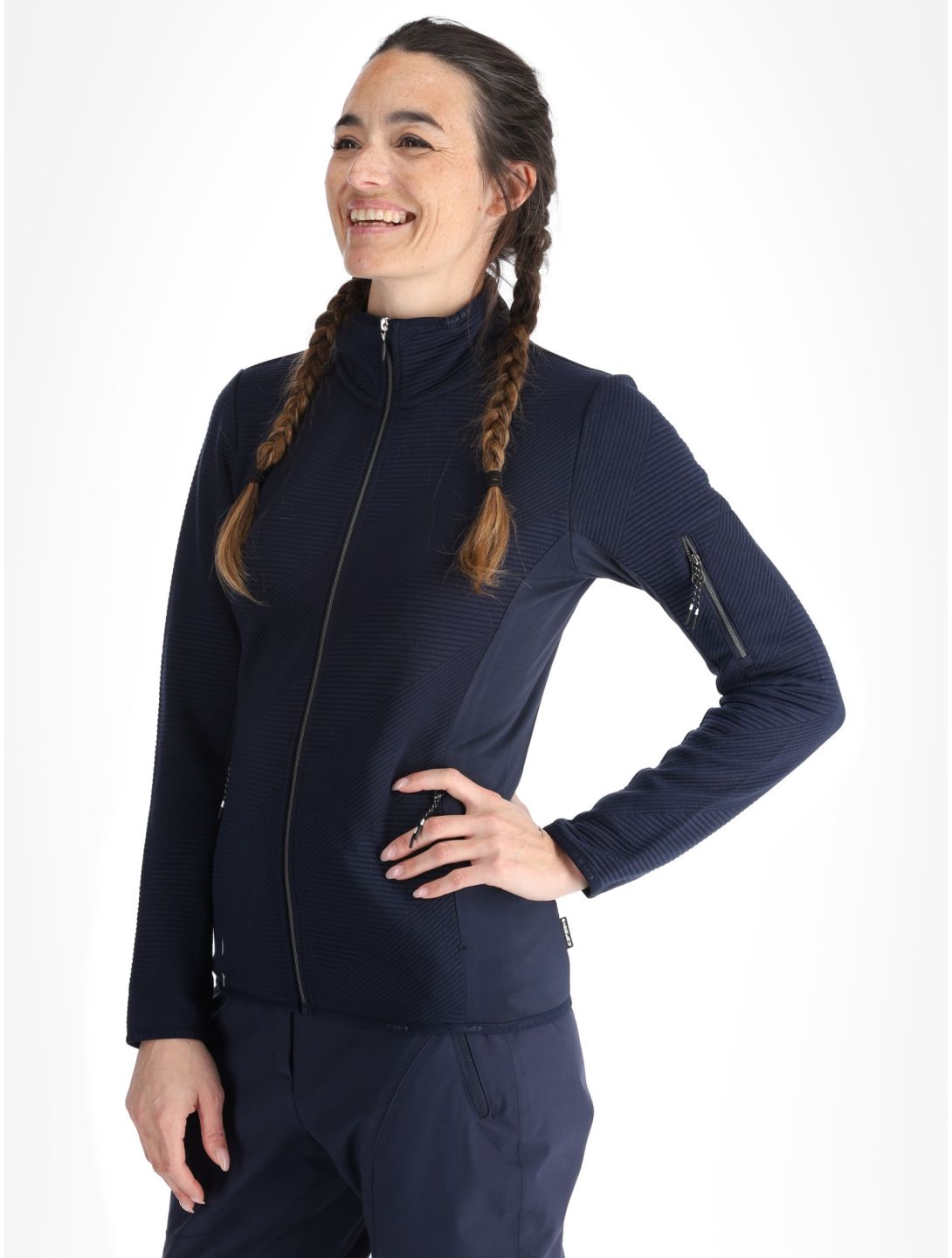 Icepeak, Ettenheim gilet femmes Dark Blue bleu 