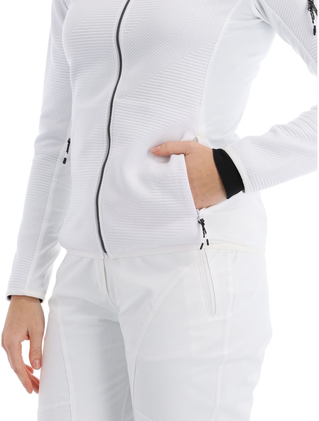 Icepeak, Ettenheim gilet femmes Optic White blanc 