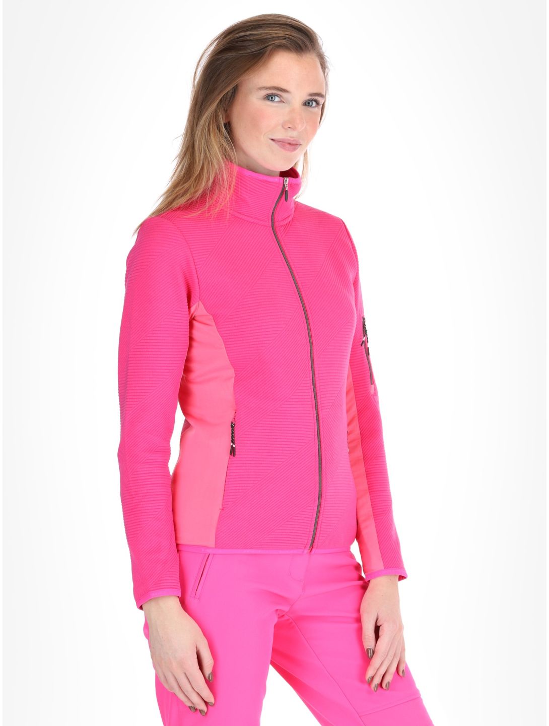 Icepeak, Ettenheim gilet femmes Raspberry rouge 