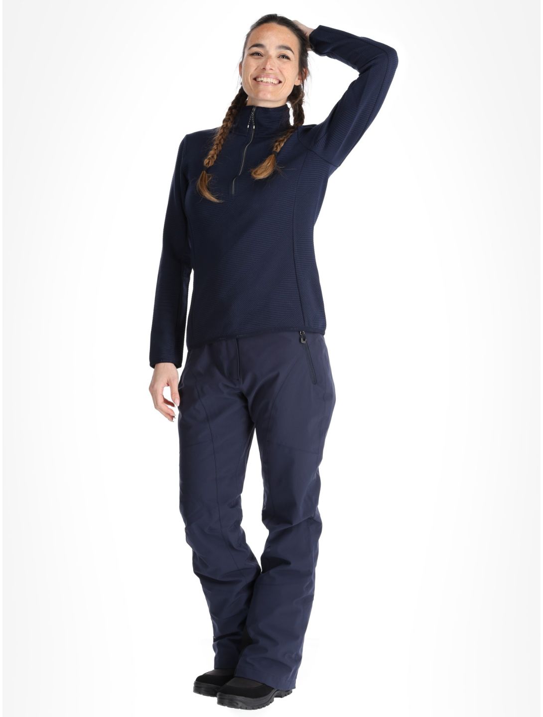 Icepeak, Evansdale pull de ski femmes Dark Blue bleu 