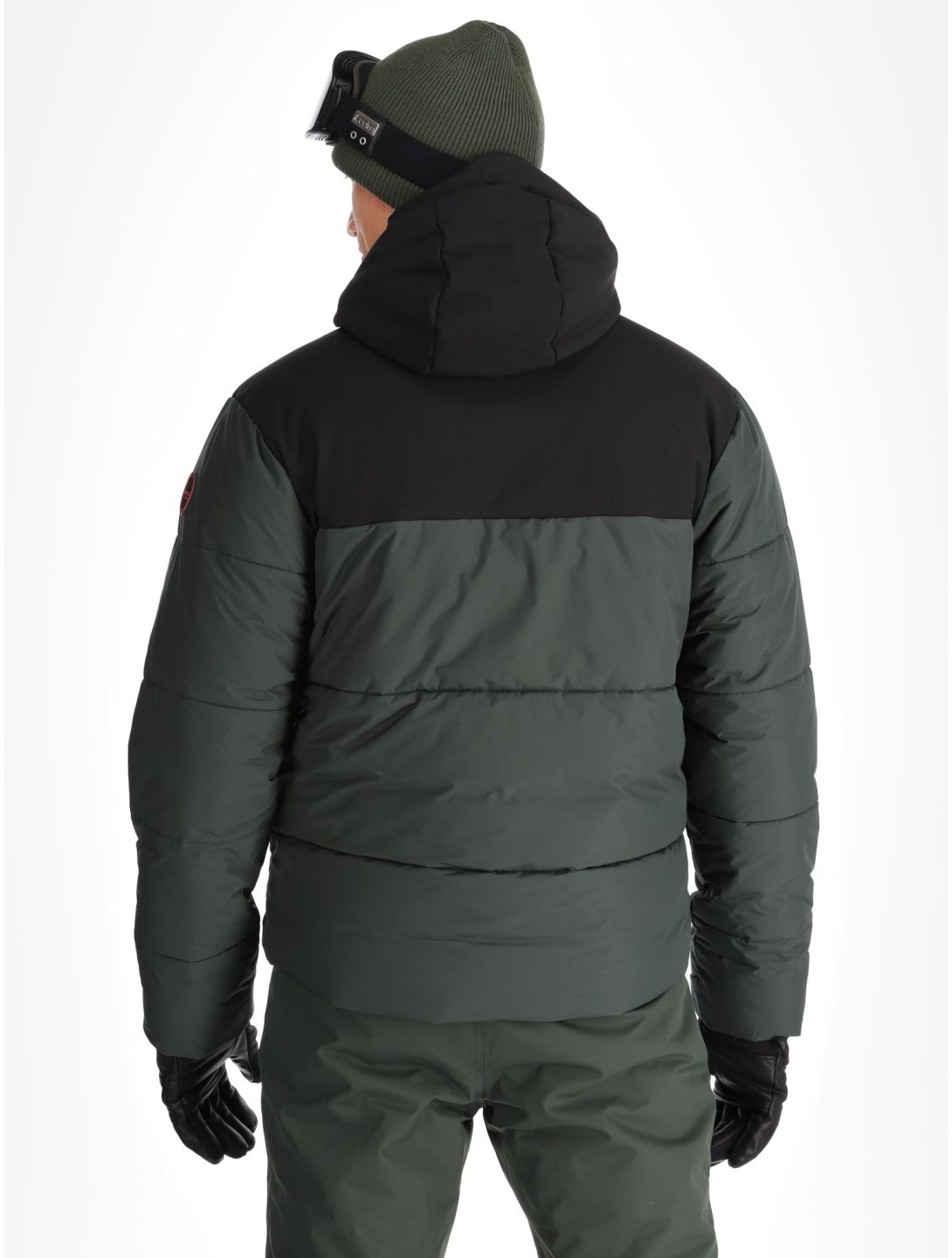 Icepeak, Evarts veste de ski hommes Dark Olive vert 