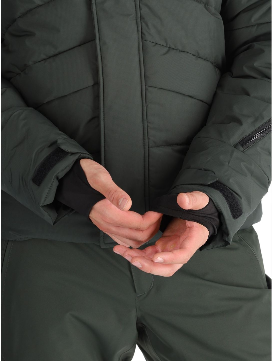 Icepeak, Evarts veste de ski hommes Dark Olive vert 