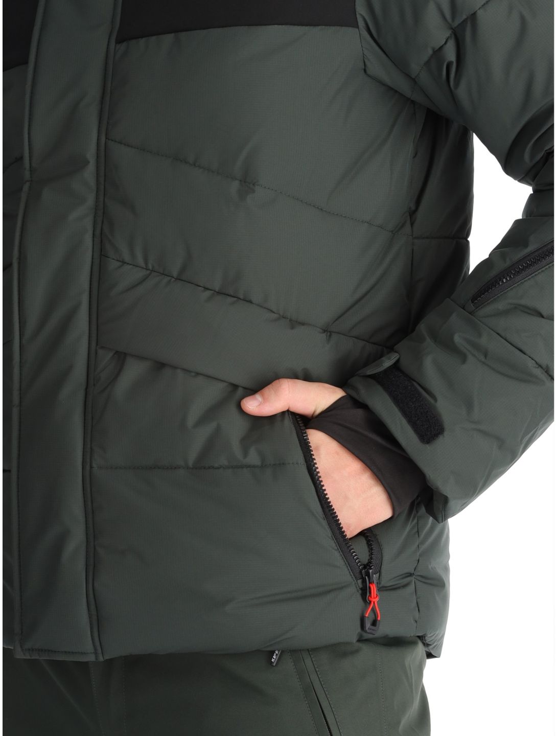 Icepeak, Evarts veste de ski hommes Dark Olive vert 