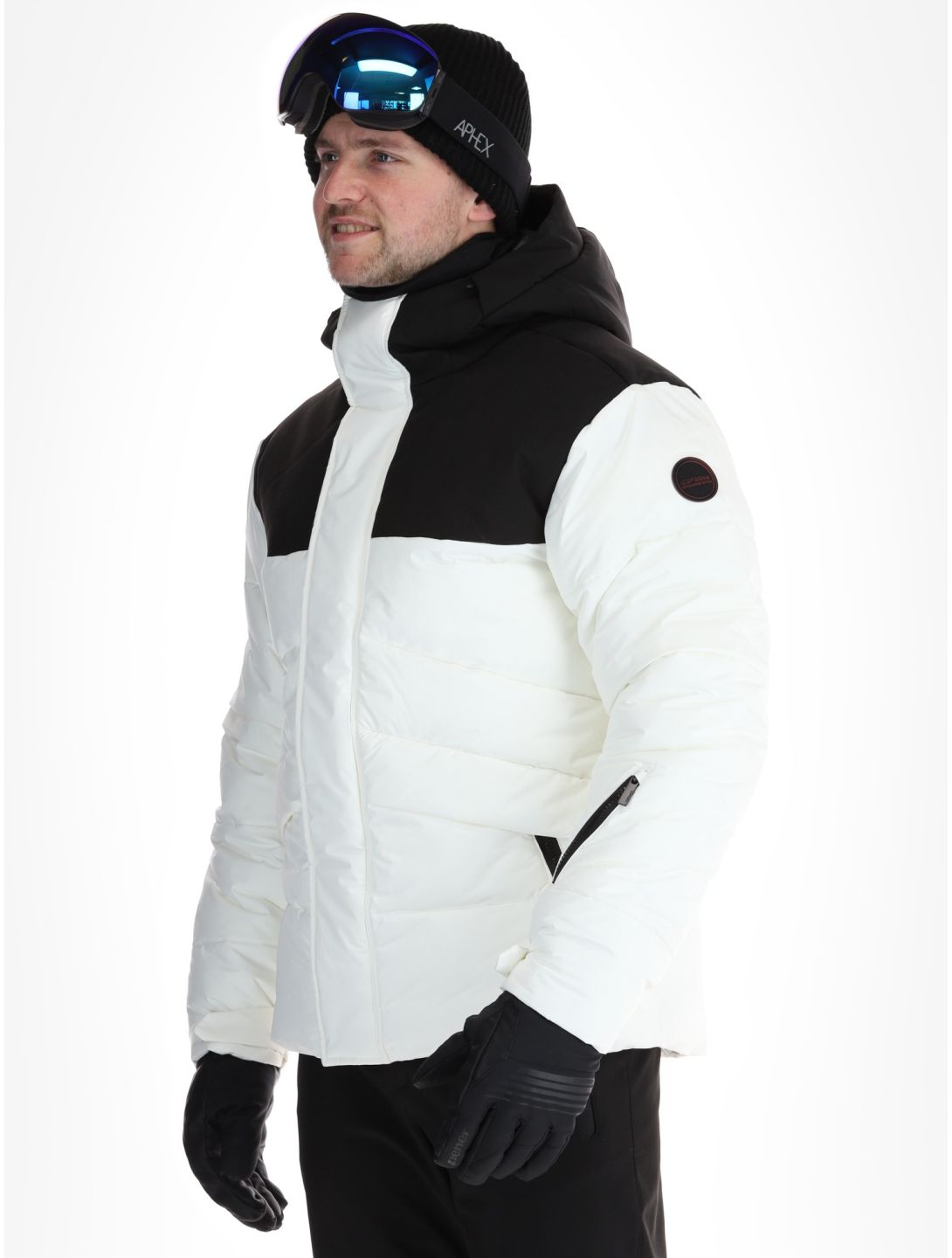 Icepeak, Evarts veste de ski hommes Natural White blanc 