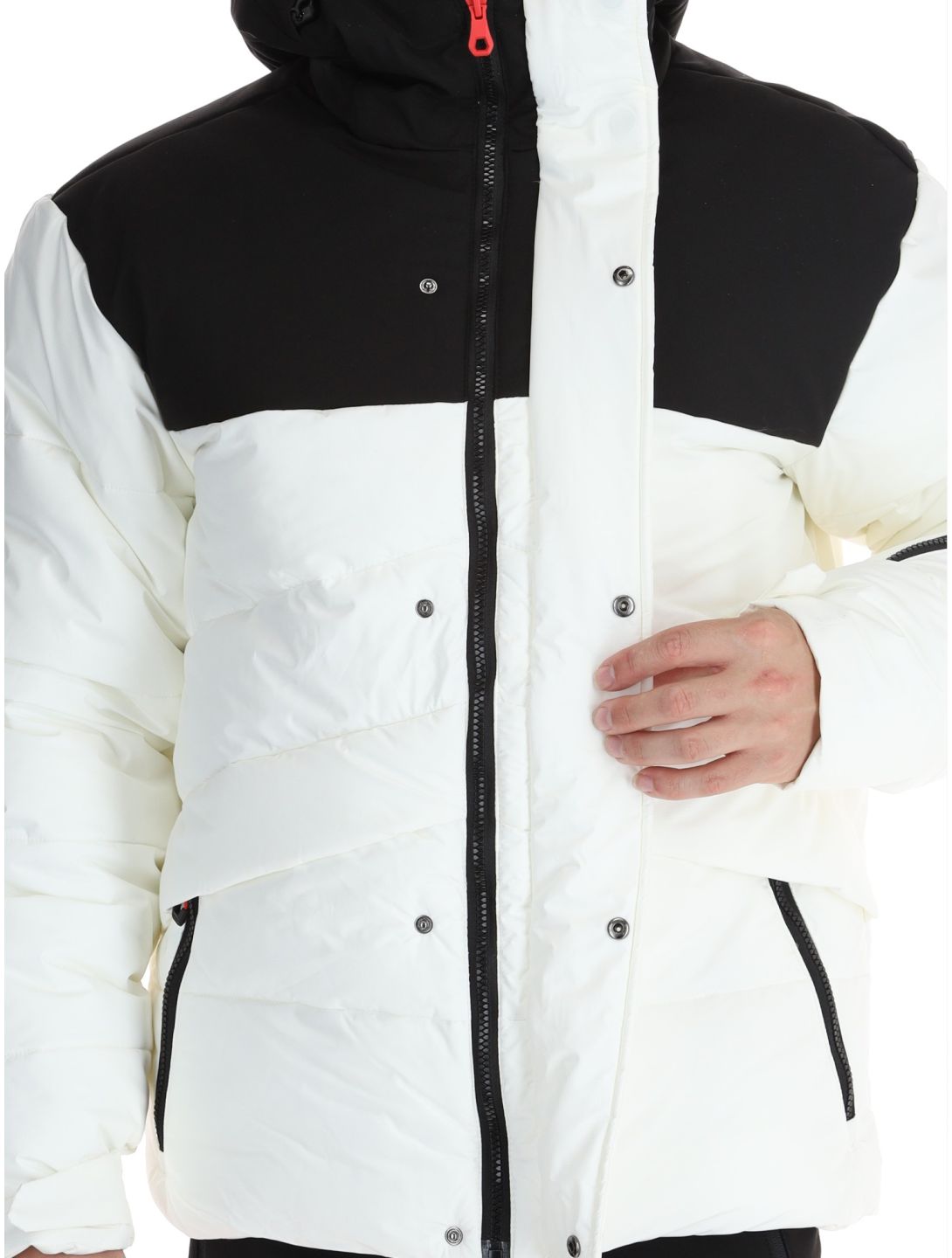 Icepeak, Evarts veste de ski hommes Natural White blanc 