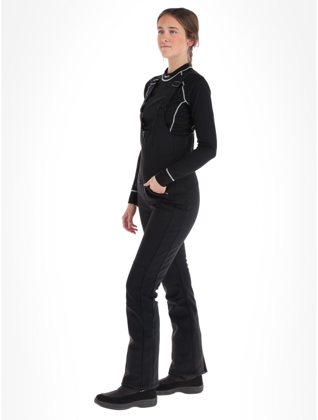 Icepeak, Exira pantalon de ski en softshell femmes Black noir 