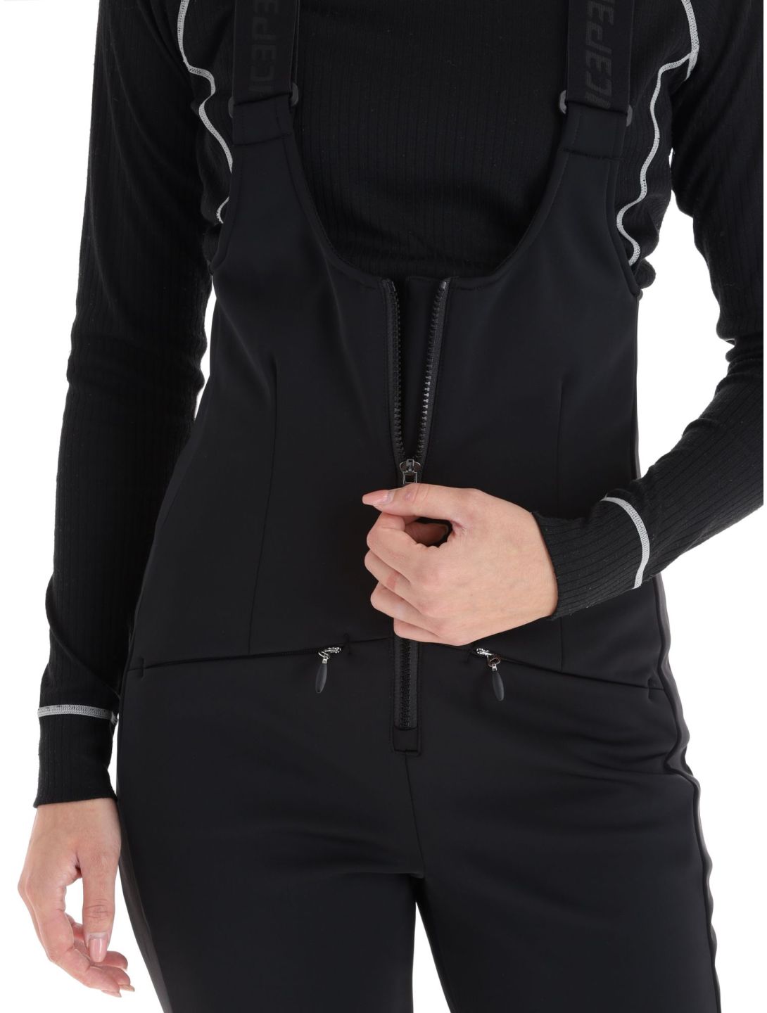 Icepeak, Exira pantalon de ski en softshell femmes Black noir 