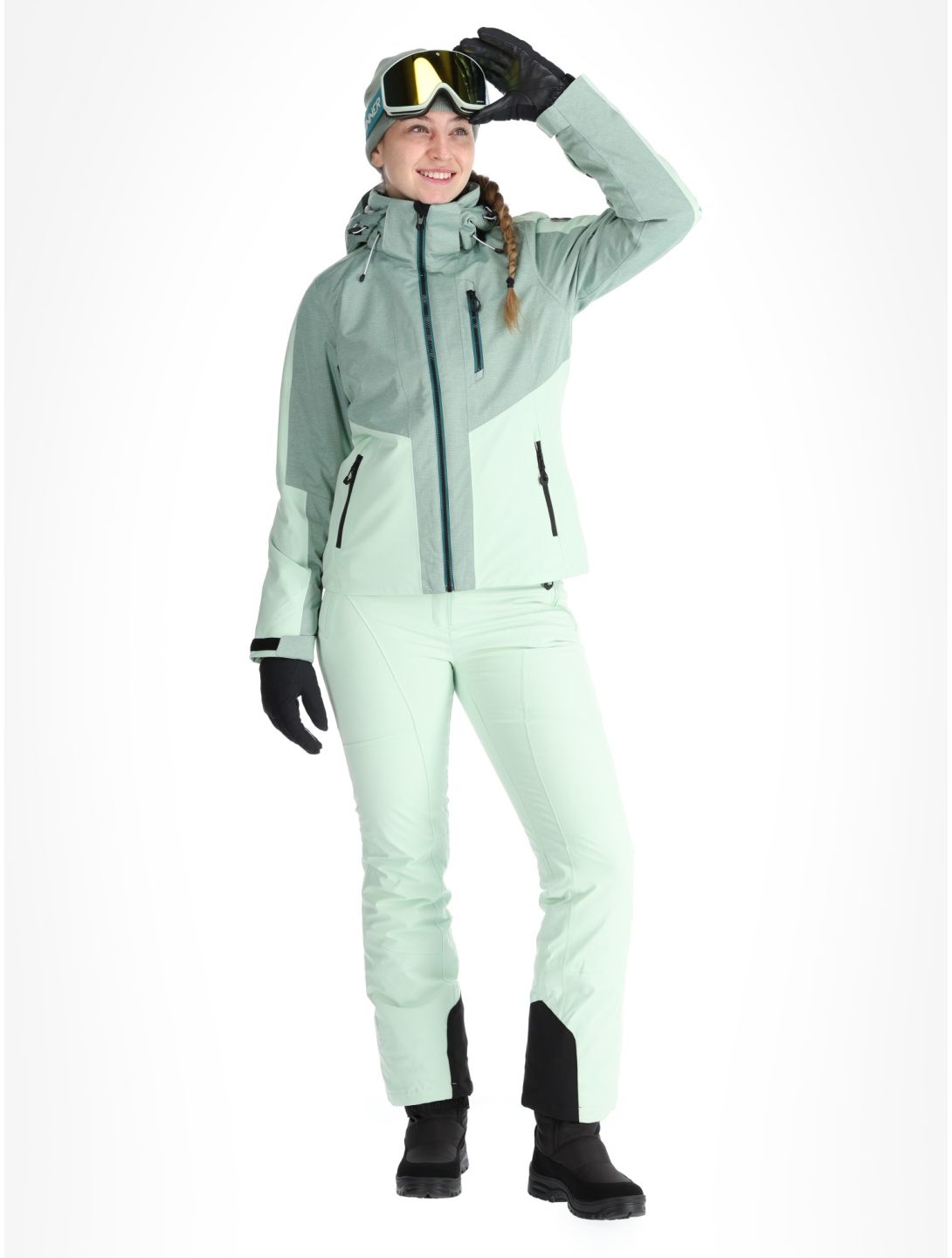 Icepeak, Faenza veste de ski femmes Aloe vert 