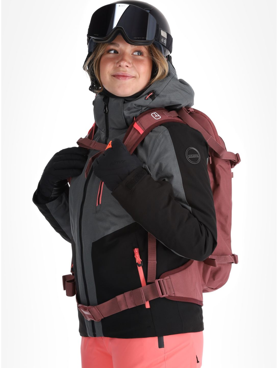 Icepeak, Faenza veste de ski femmes Black noir 