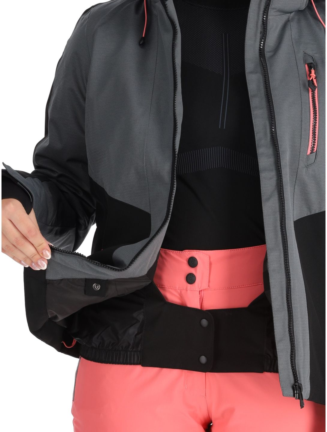 Icepeak, Faenza veste de ski femmes Black noir 