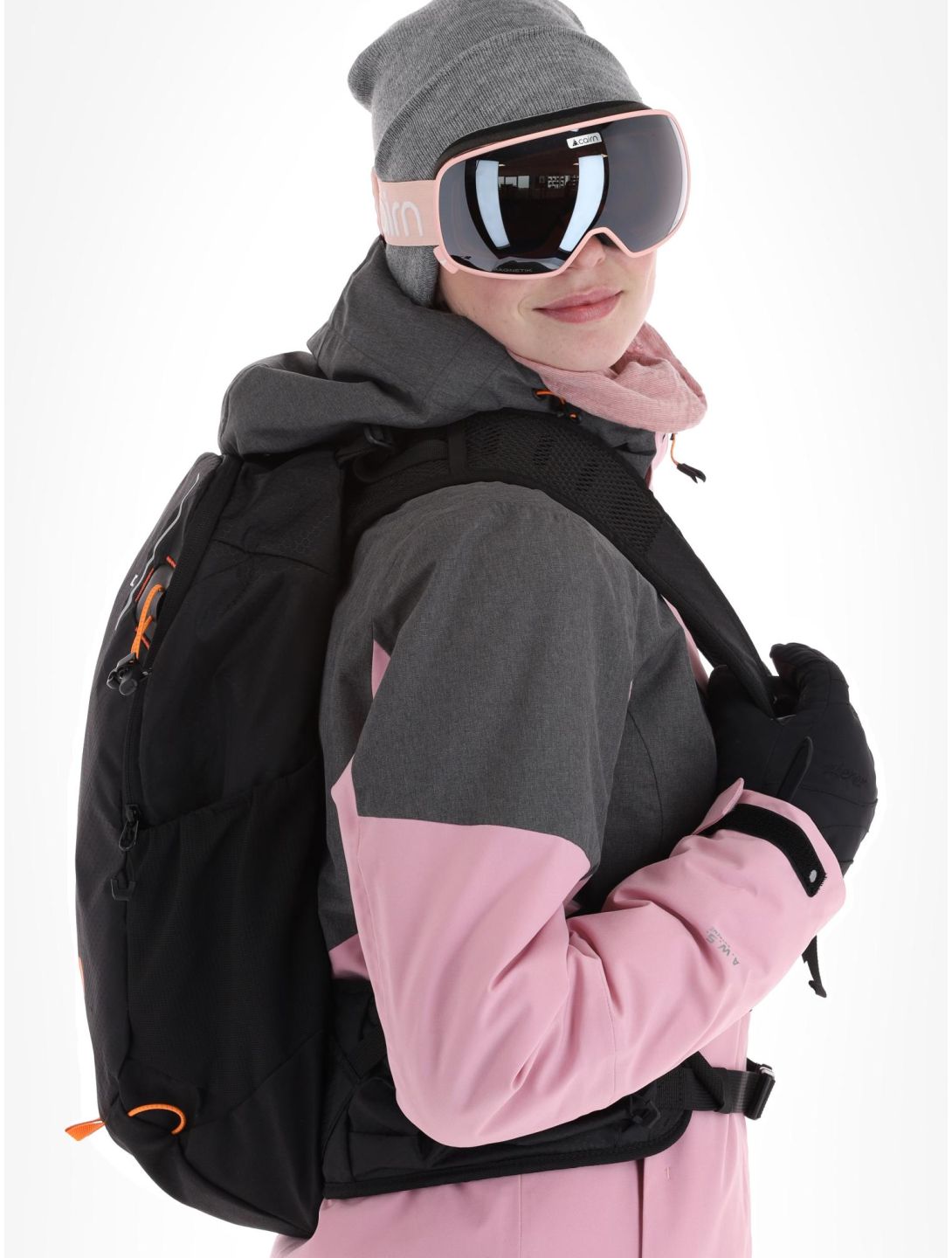 Icepeak, Faenza veste de ski femmes Lavender gris, rose 