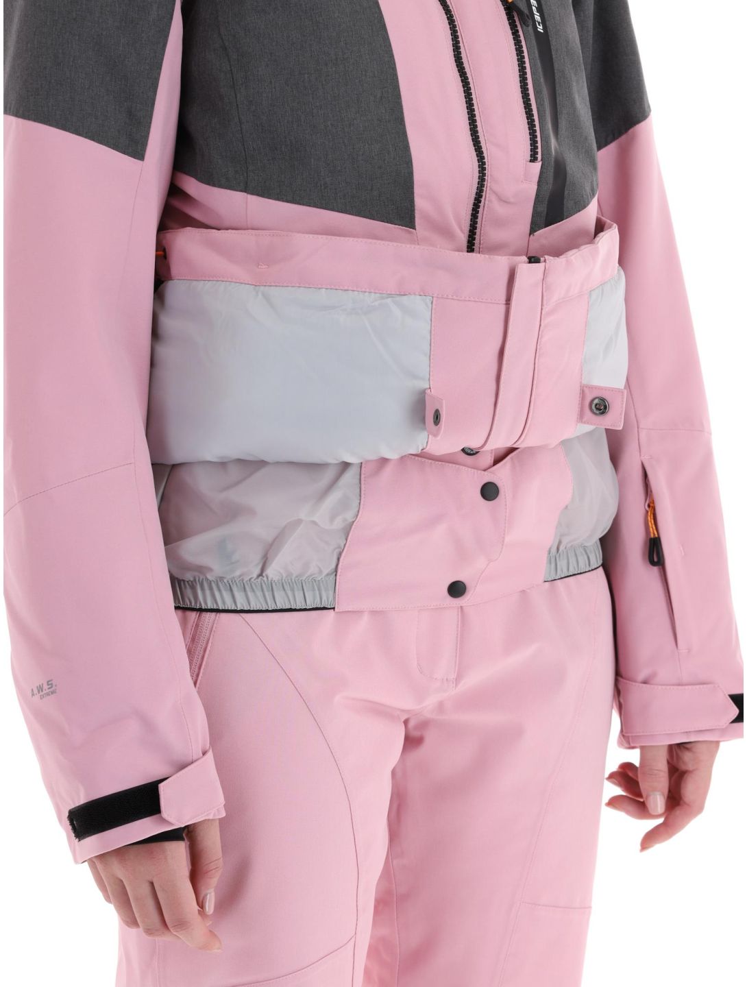 Icepeak, Faenza veste de ski femmes Lavender gris, rose 