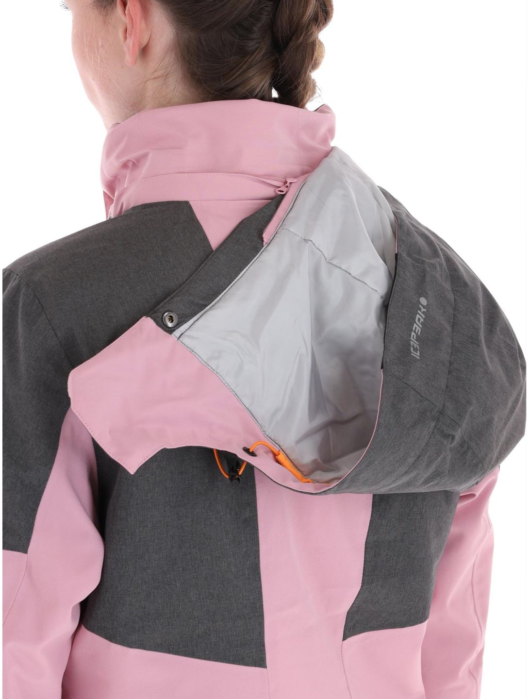 Icepeak, Faenza veste de ski femmes Lavender gris, rose 