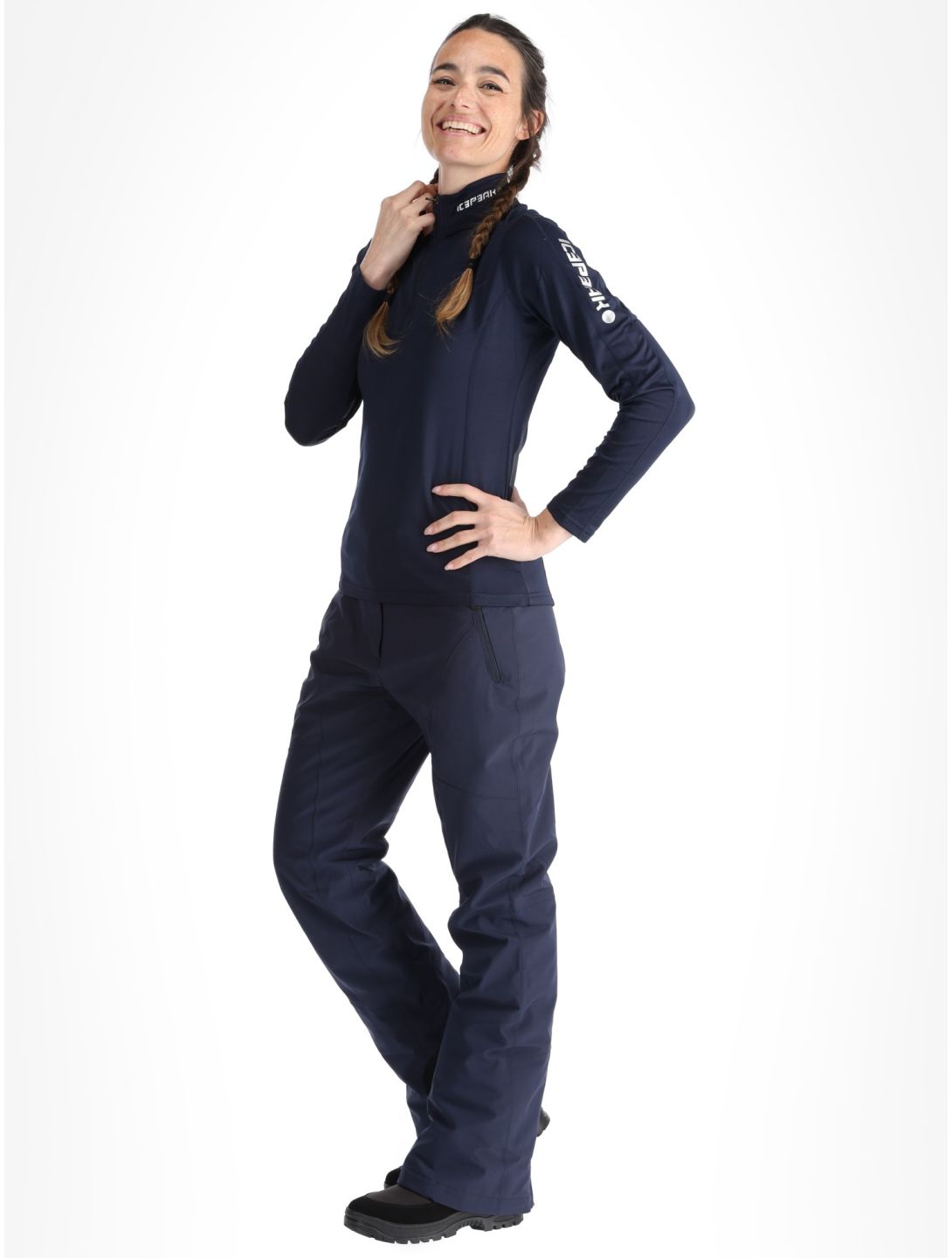 Icepeak, Fairview pull de ski femmes Dark Blue bleu 