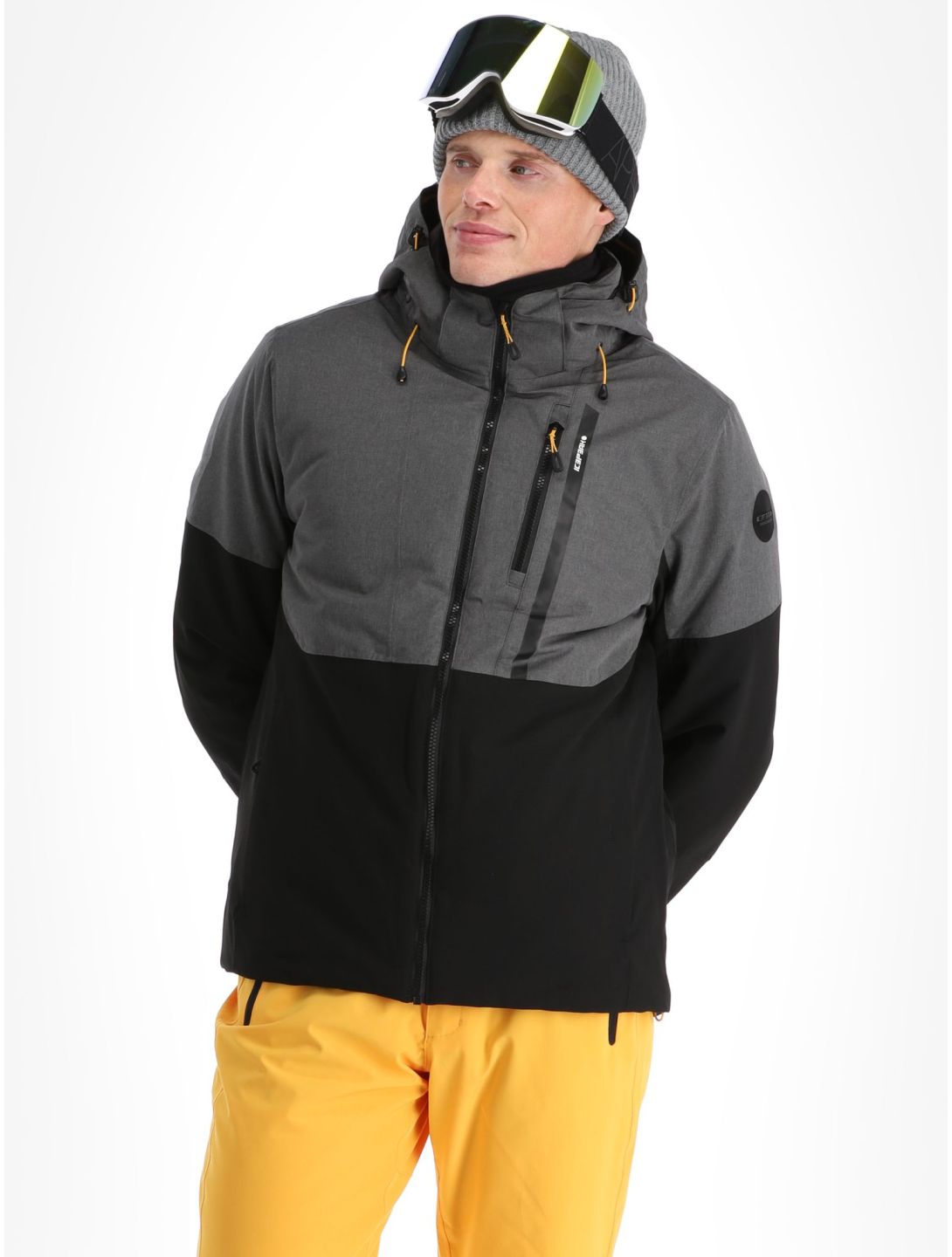 Icepeak, Falaise veste de ski hommes Black noir 