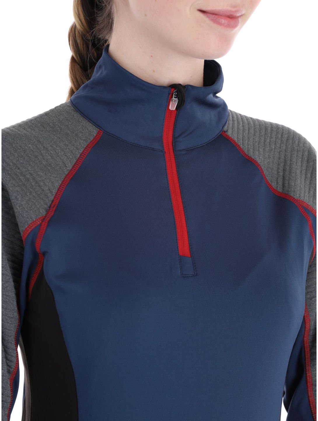 Icepeak, Faribault pull de ski femmes Dark Blue bleu 