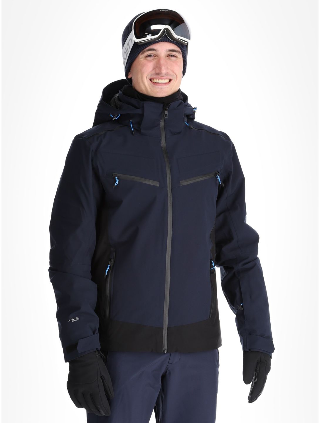 Icepeak, Farwell veste de ski hommes Dark Blue bleu 