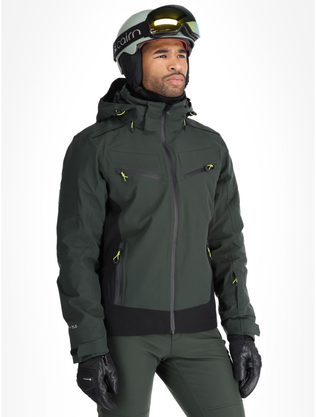 Icepeak, Farwell veste de ski hommes Dark Olive vert 