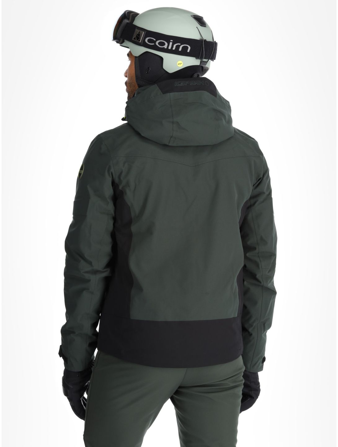 Icepeak, Farwell veste de ski hommes Dark Olive vert 