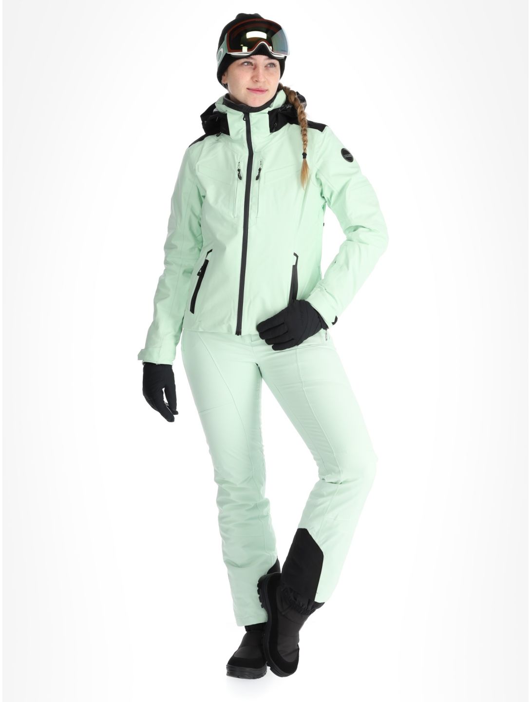 Icepeak, Fayette veste de ski femmes Aloe vert 