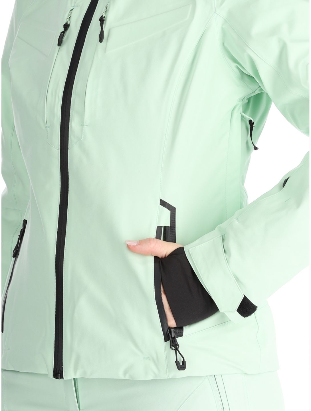 Icepeak, Fayette veste de ski femmes Aloe vert 