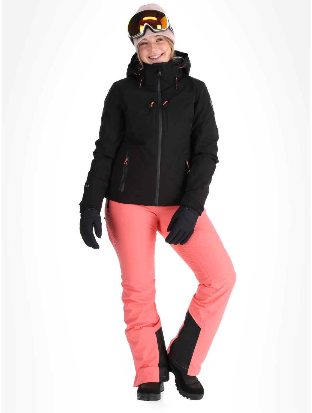 Icepeak, Fayette veste de ski femmes Black noir 