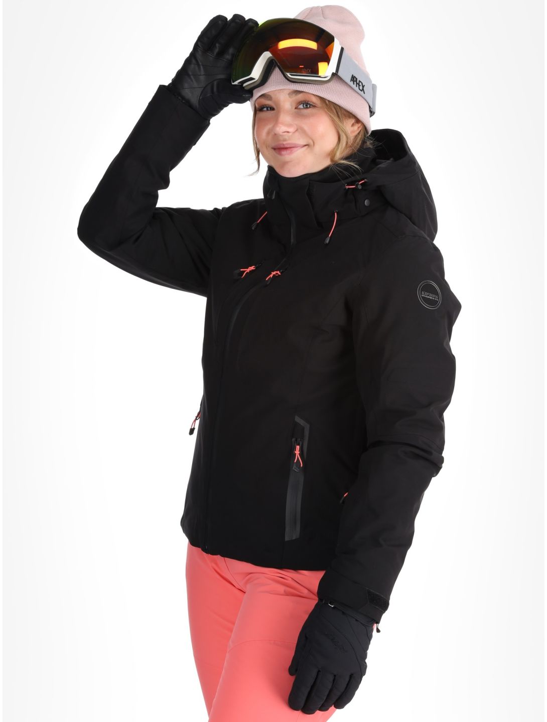 Icepeak, Fayette veste de ski femmes Black noir 